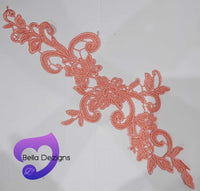 WATERMELON - Lace Applique Motif - Venise Lace (Sizeable)