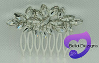 Diamante Hair Comb - Horse Eye Baby