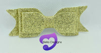 Hair Bows - Glitter (Plain)
