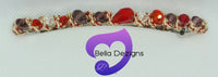 Hair Clip - Crystal Bead (VARIOUS COLOURS)