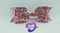 Hair Bows - Glitter (Plain)