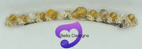 Hair Clip - Crystal Bead (VARIOUS COLOURS)