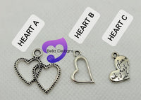 Charms - SILVER (100's OF DESIGNS)