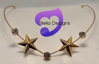 Diamante Hair Piece - Forehead Tiara (TWO DESIGNS)