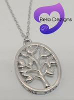 Necklace - Fashion Silver "TREE OF LIFE"