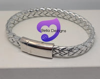 Bracelets - Leather Rhinestone (VARIOUS COLOURS)