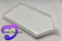 Rhinestone Picker Plates - WHITE DRILL PLATE