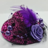 Hat Hair Piece - Glitter