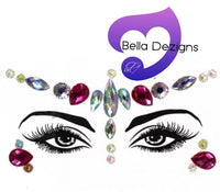 Face Crystal Stickers