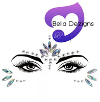 Face Crystal Stickers
