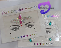 Face Crystal Stickers
