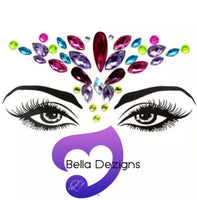 Face Crystal Stickers