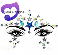 Face Crystal Stickers