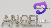 Hair Pins - DIAMANTE WORD HAIR SLIDES