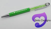 Crystal Stylus Touch Screen Ballpoint Pens - I ♡ CALISTHENICS