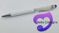 Crystal Stylus Touch Screen Ballpoint Pens - I ♡ CALISTHENICS