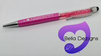 Crystal Stylus Touch Screen Ballpoint Pens - I ♡ CALISTHENICS