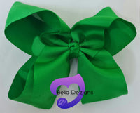Hair Bows - 6 INCH Fashion Bows (Ribbon)