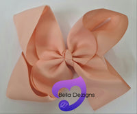 Hair Bows - 6 INCH Fashion Bows (Ribbon)