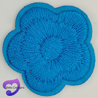 Applique Motif Patch Pieces - Medium Flowers (VARIOUS COLOURS)