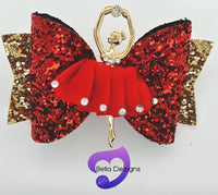 Hair Bows - Ballerina (4 COLOURS)