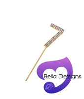 CAKE TOPPER - Rhinestone Numbers