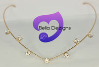Diamante Hair Piece - Forehead Tiara (TWO DESIGNS)