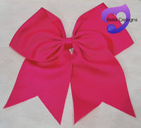Hair Bows - Cheer Bow (Single Bow - Ribbon)