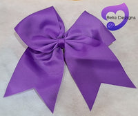 Hair Bows - Cheer Bow (Single Bow - Ribbon)