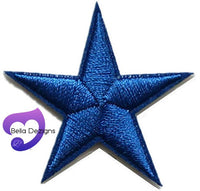 Applique Motif Patch Pieces - Stars (VARIOUS COLOURS)