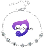 Anklets - Boho Diamante Anklet