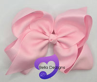 Hair Bows - 6 INCH Fashion Bows (Ribbon)