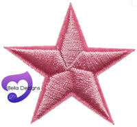 Applique Motif Patch Pieces - Stars (VARIOUS COLOURS)