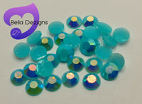 MINT AB - Resin Jelly AB Flatback Crystal Rhinestones