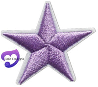 Applique Motif Patch Pieces - Stars (VARIOUS COLOURS)