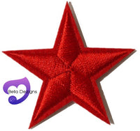 Applique Motif Patch Pieces - Stars (VARIOUS COLOURS)