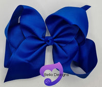 Hair Bows - 5 INCH Fashion Bow (Ribbon)
