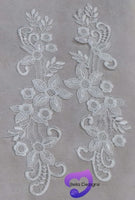 Lace Applique Motifs - Daisy Do (VARIOUS COLOURS)
