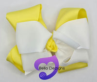 Hair Bows - 5 INCH Fashion Bow (Ribbon)