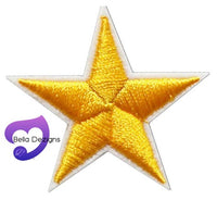 Applique Motif Patch Pieces - Stars (VARIOUS COLOURS)
