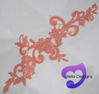 WATERMELON - Lace Applique Motif - Venise Lace (Sizeable)
