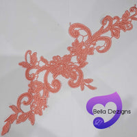 WATERMELON - Lace Applique Motif - Venise Lace (Sizeable)