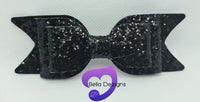 Hair Bows - Glitter (Plain)
