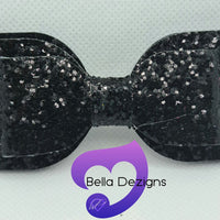 Hair Bows - Glitter (Plain)