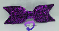 Hair Bows - Glitter (Plain)
