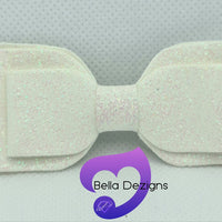 Hair Bows - Glitter (Plain)