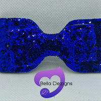 Hair Bows - Glitter (Plain)