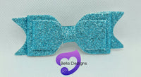 Hair Bows - Glitter (Plain)
