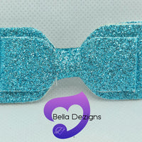 Hair Bows - Glitter (Plain)