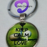Keyrings - Golf (VARIOUS DESIGNS)